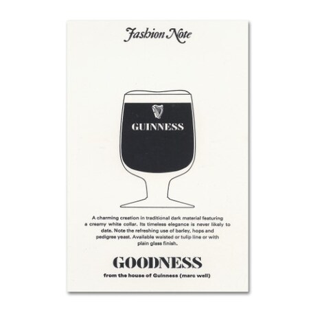 Trademark Fine Art Guinness Brewery 'Goodness' Canvas Art, 30x47 GN0044-C3047GG